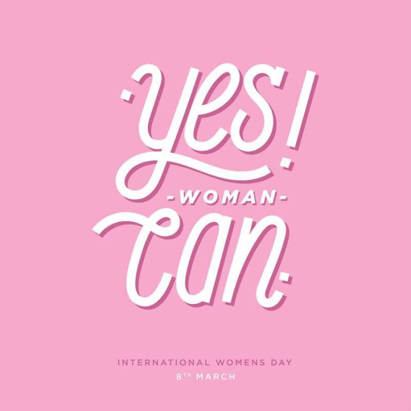 国际妇女节排版矢量