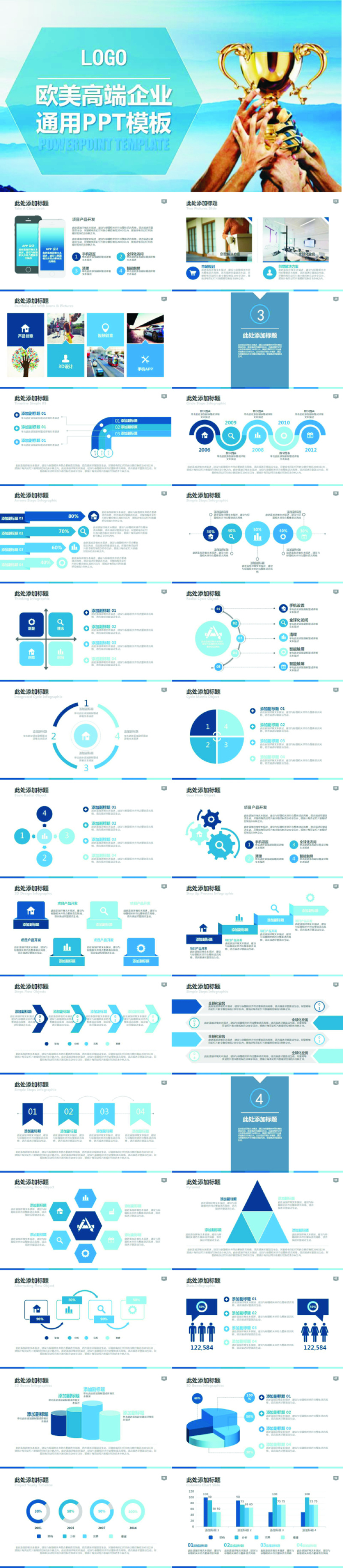 商业计划书PPT模板