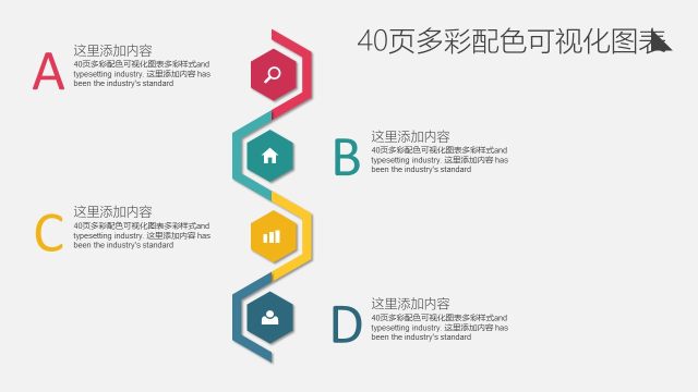 多彩信息可视化PPT图表21 多彩信息可视化PPT图表21
