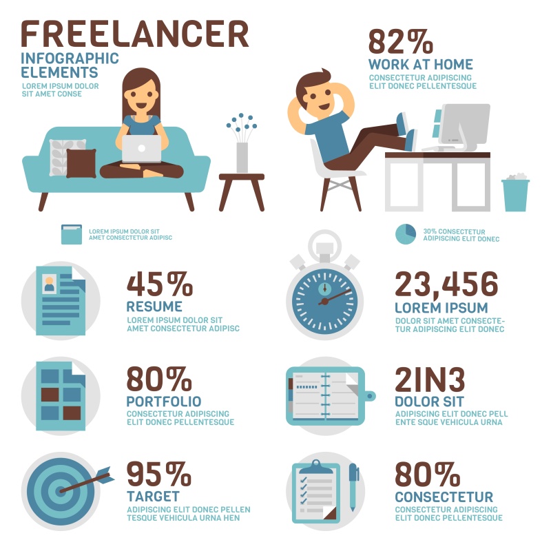 平面信息图形元素25