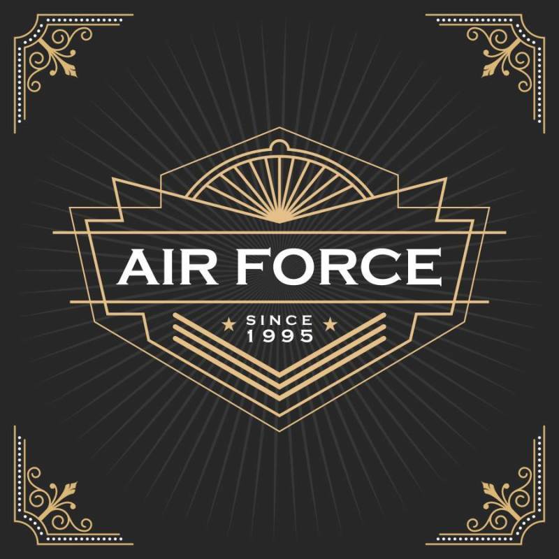 复古线框装饰艺术风格