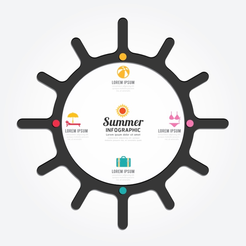 创意信息图形元素24