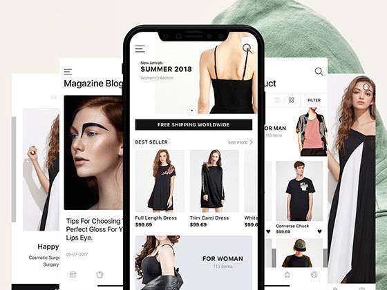 Imba 电商应用 iPhone X 界面 Imba 电商应用 iPhone X 界面