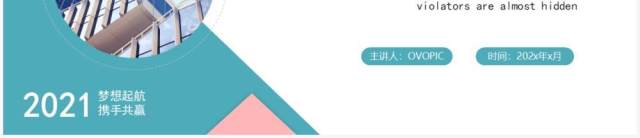 蓝绿色几何简约风工作汇报述职通用PPT模板 蓝绿色几何简约风工作汇报述职通用PPT模板