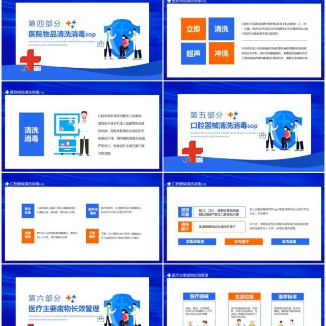 关于医院感染的介绍及防控预防培训课件动态PPT模板