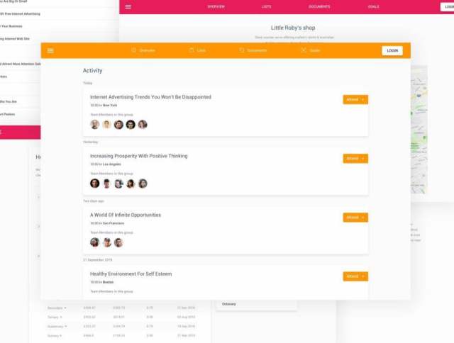 40个仪表板灵感来自Sketch App和Adobe XD的Material Design,Material Design Dashboards UI Kit 40个仪表板灵感来自Sketch App和Adobe XD的Material Design,Material Design Dashboards UI Kit