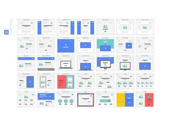 370+UX界面套件工具包素材（含PSD、sketch、AI、EPS等源文件）