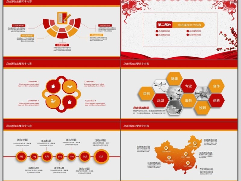 年终总结汇报动态PPT