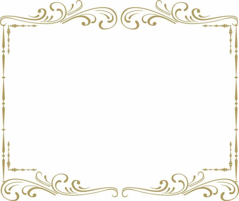 仿古图案框架框架背景材料豪华