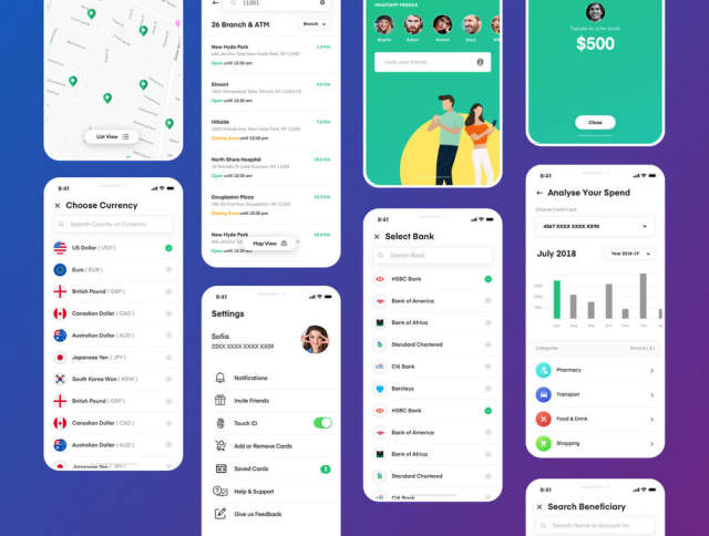 City Bank Light and Dark App UI套件,City Bank Light和Dark App UI套件 City Bank Light and Dark App UI套件,City Bank Light和Dark App UI套件