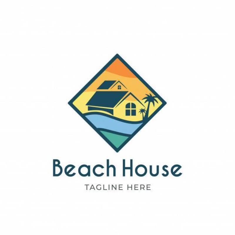 Beach house logot