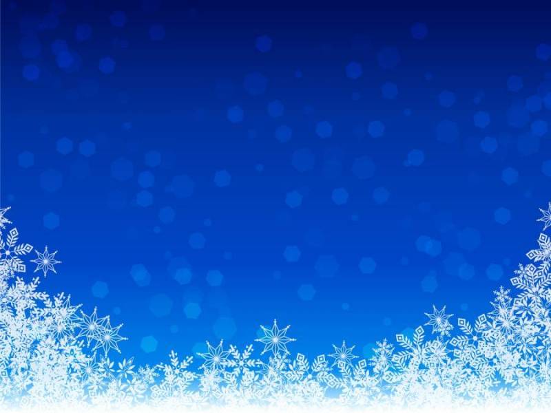 雪水晶背景·冬天·十二月