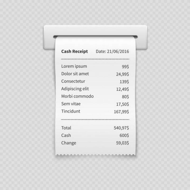 销售打印收据