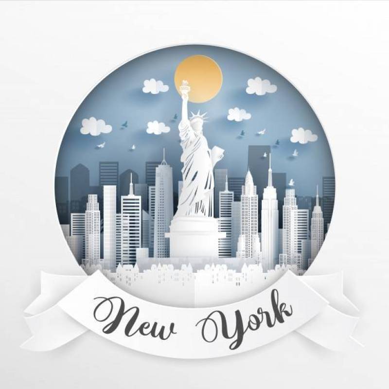 Landmark of New York city, America