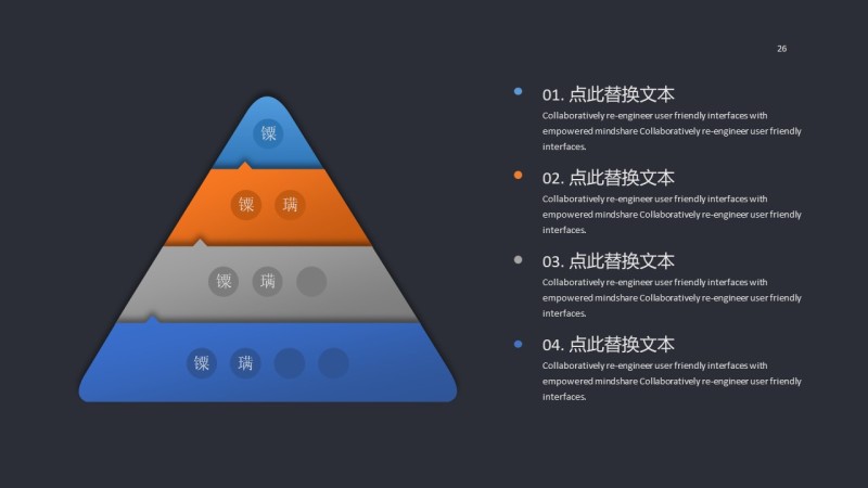 欧美风数据统计分析商务PPT图表26