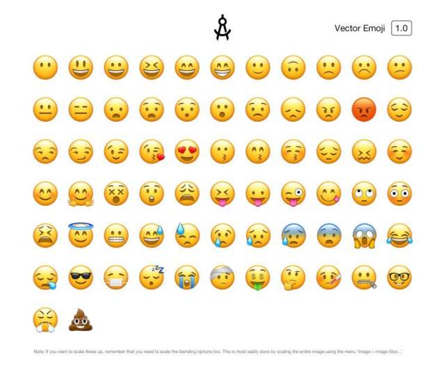 矢量表情符号PSD源文件 Vector Emoji 矢量表情符号PSD源文件 Vector Emoji