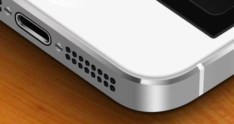 3D iPhone 5 Psd Vector Mockup v2