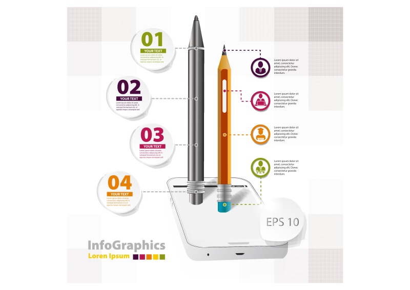 信息图形矢量集合1318
