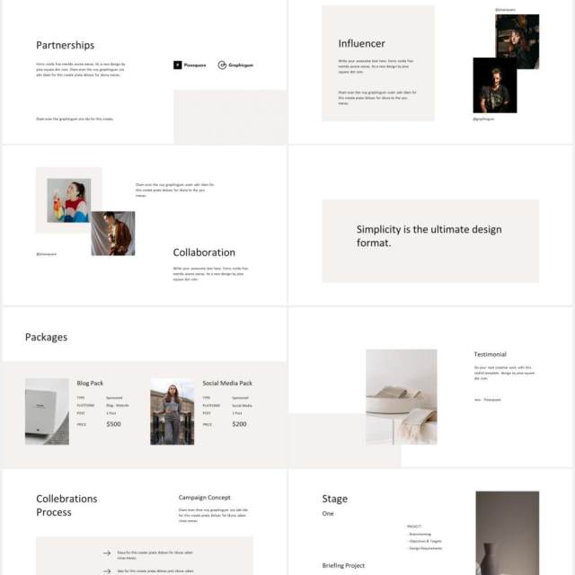 极简个人简历汇报图文展示PPT模板DONA - Media Press Kit Powerpoint Template 极简个人简历汇报图文展示PPT模板DONA - Media Press Kit Powerpoint Template