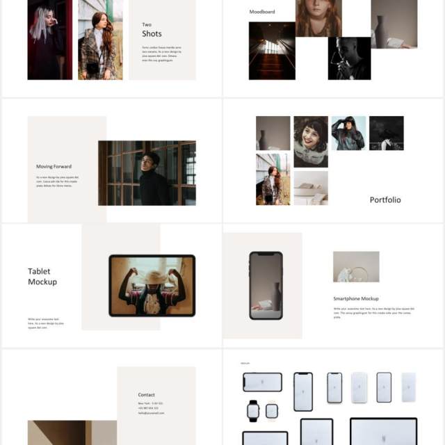 极简个人简历汇报图文展示PPT模板DONA - Media Press Kit Powerpoint Template 极简个人简历汇报图文展示PPT模板DONA - Media Press Kit Powerpoint Template