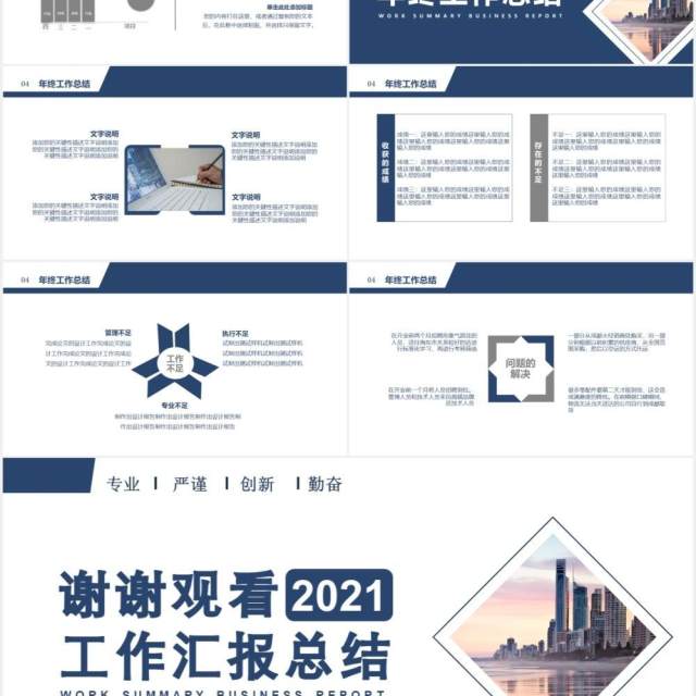 商务风公司部门年终工作汇报总结计划通用PPT模板 商务风公司部门年终工作汇报总结计划通用PPT模板