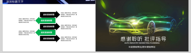 2018炫酷汽车营销策划ppt模板 2018炫酷汽车营销策划ppt模板