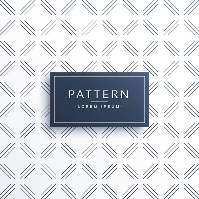 优雅的几何线条图案矢量