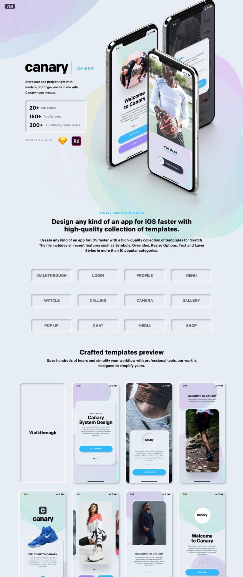 金丝雀 - UI工具包,加那利 - UI套件 金丝雀 - UI工具包,加那利 - UI套件