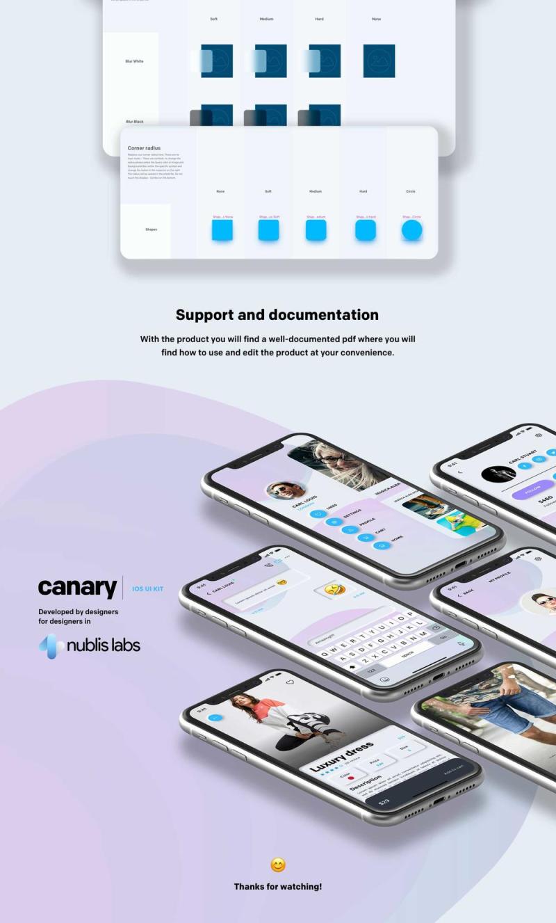 金丝雀 -  UI工具包，加那利 -  UI套件