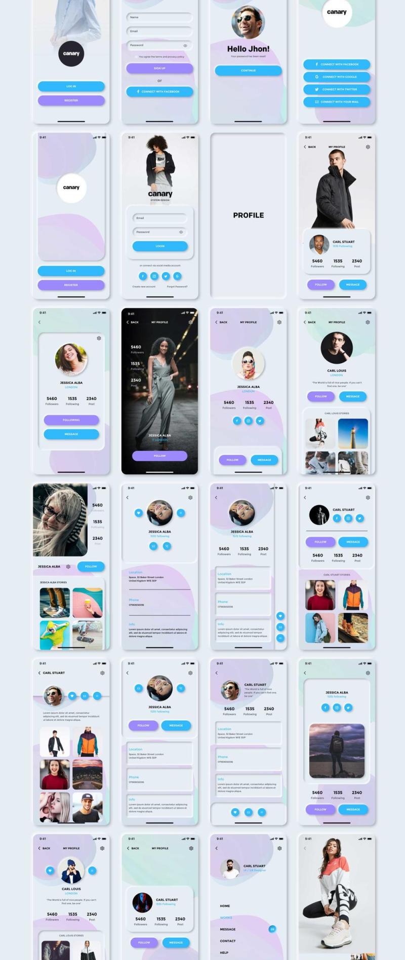 金丝雀 - UI工具包,加那利 - UI套件 金丝雀 - UI工具包,加那利 - UI套件