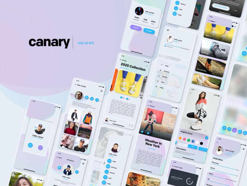 金丝雀 - UI工具包,加那利 - UI套件 金丝雀 - UI工具包,加那利 - UI套件