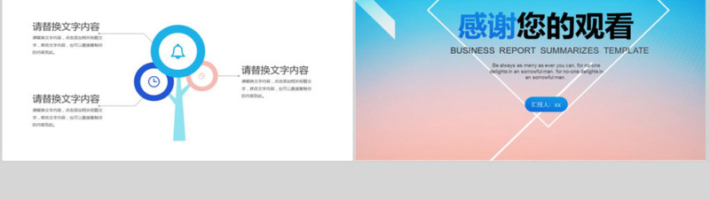 2018商务汇报通用PPT模板