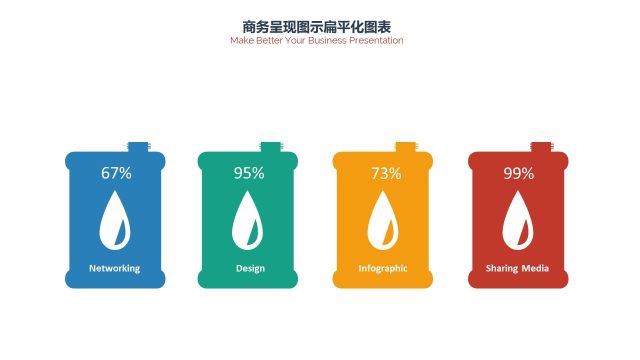 PPT信息图表商务情景分类