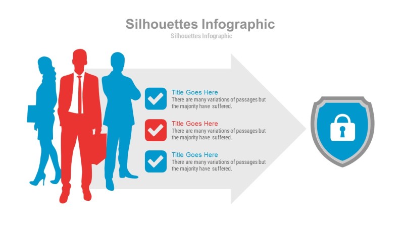 红蓝色商务PPT信息可视化图表30