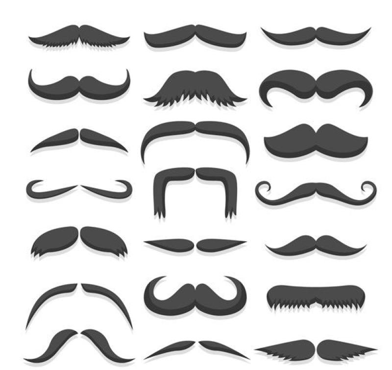 创意胡子设计