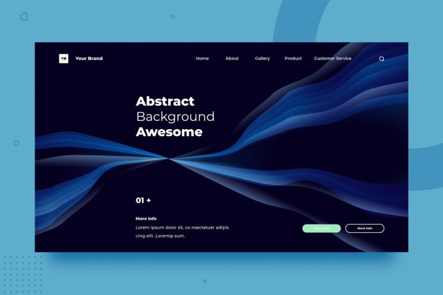 黑色科技网站UX和UI套件渐变抽象背景界面设计平面AI矢量素材SRTP Abstract Background.57 黑色科技网站UX和UI套件渐变抽象背景界面设计平面AI矢量素材SRTP Abstract Background.57