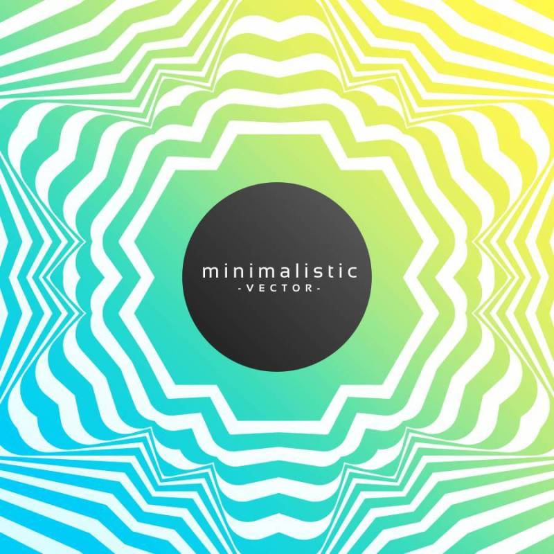 抽象的多彩线条形状矢量背景