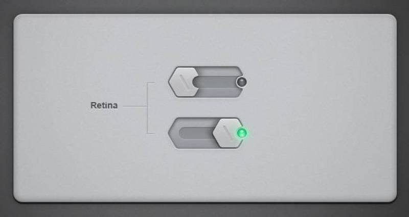 Psd Toggle Switch UI