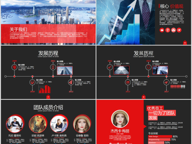 红黑高端商业计划书PPT 红黑高端商业计划书PPT