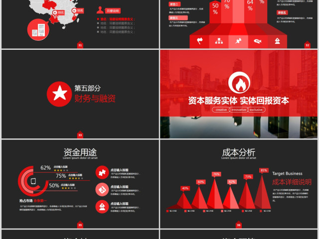 红黑高端商业计划书PPT 红黑高端商业计划书PPT