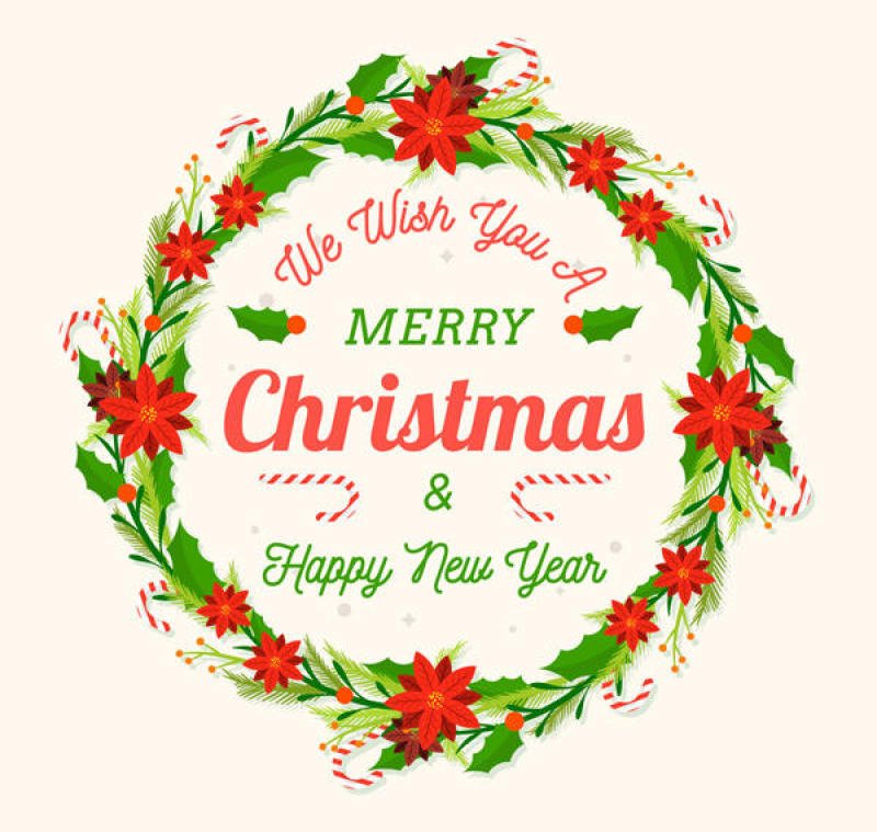 圣诞节花环设计