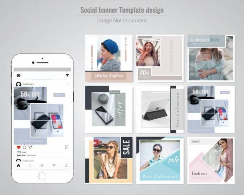 Fashion Social Media Post Template