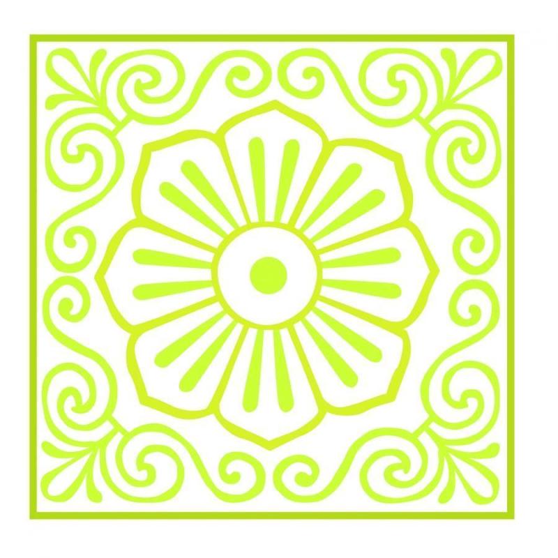 藻井花纹PSD分层