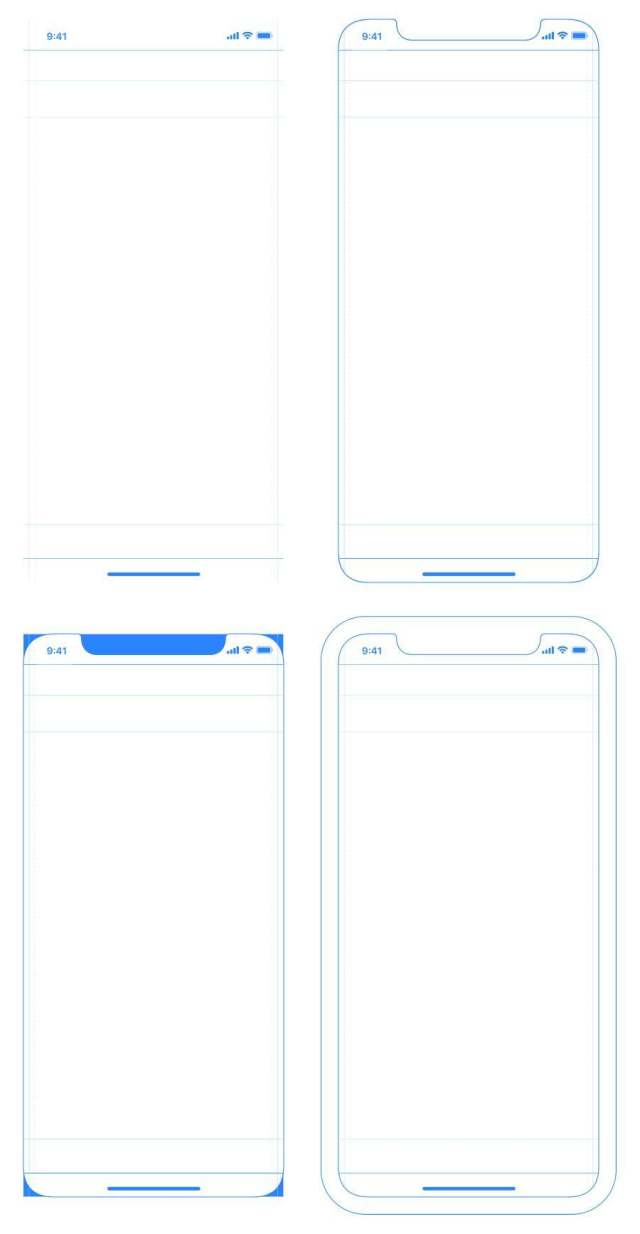 iPhone X 界面规范模板