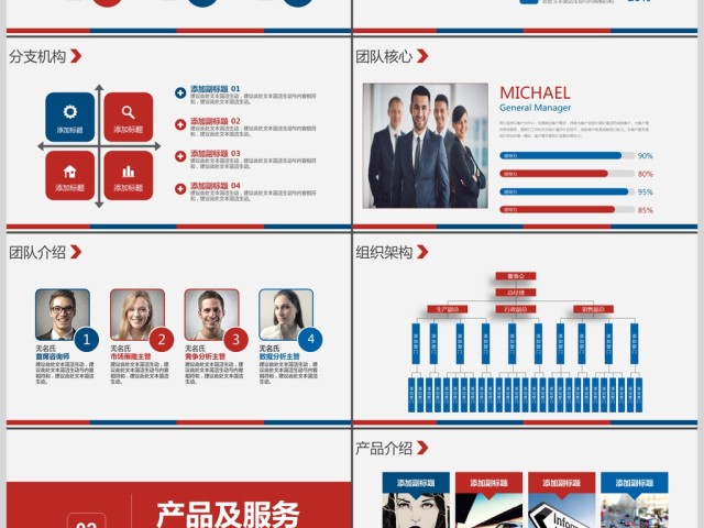 2017简洁大气企业简介公司产品宣传