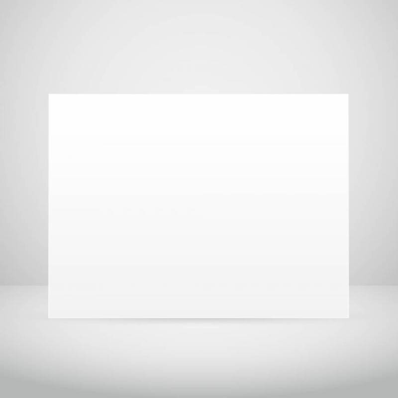 在白色的房间里空白图片框架