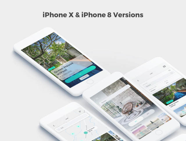 Homm Real Estate UI Kit设计的高品质房地产移动应用UI套件含sketch源文件 Homm Real Estate UI Kit设计的高品质房地产移动应用UI套件含sketch源文件