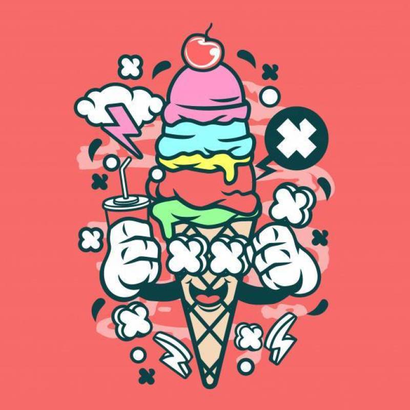 Ice Cream Cartoon