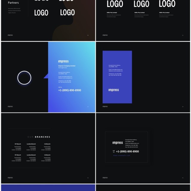 深色公司宣传产品展示介绍PPT模板素材可插图Impress Dark Anmt 深色公司宣传产品展示介绍PPT模板素材可插图Impress Dark Anmt