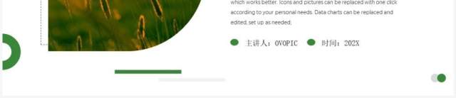 绿色简约风夏天摄影画册PPT模板 绿色简约风夏天摄影画册PPT模板